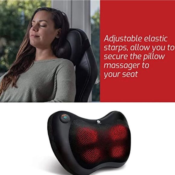 Pursonic Shiatsu Neck & Back Massager in Black, New in Box! - Picture 12 of 12